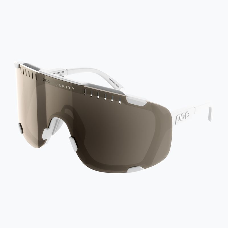 POC Devour Wasserstoff weiß / Clarity Trail / teilweise sonnig Silber Sonnenbrille 6