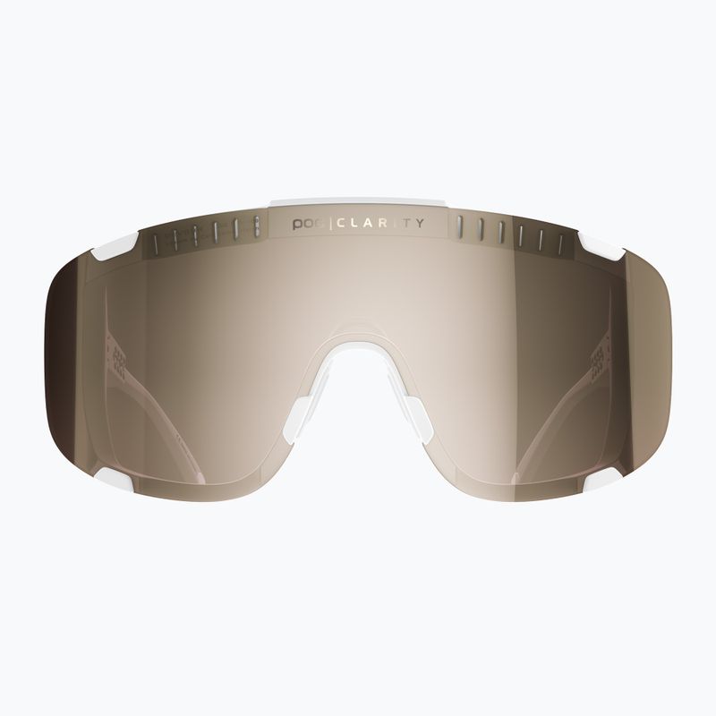 POC Devour Wasserstoff weiß / Clarity Trail / teilweise sonnig Silber Sonnenbrille 7