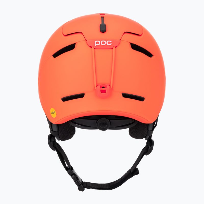 Skihelm POC Obex MIPS fluorescent orange matt 4