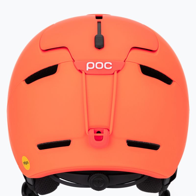 Skihelm POC Obex MIPS fluorescent orange matt 8