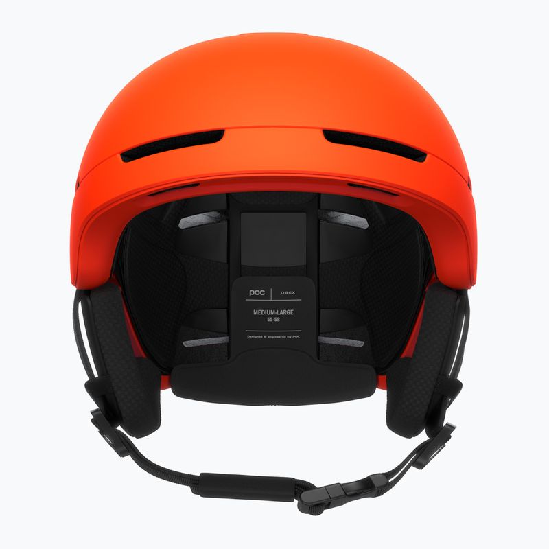 Skihelm POC Obex MIPS fluorescent orange matt 2