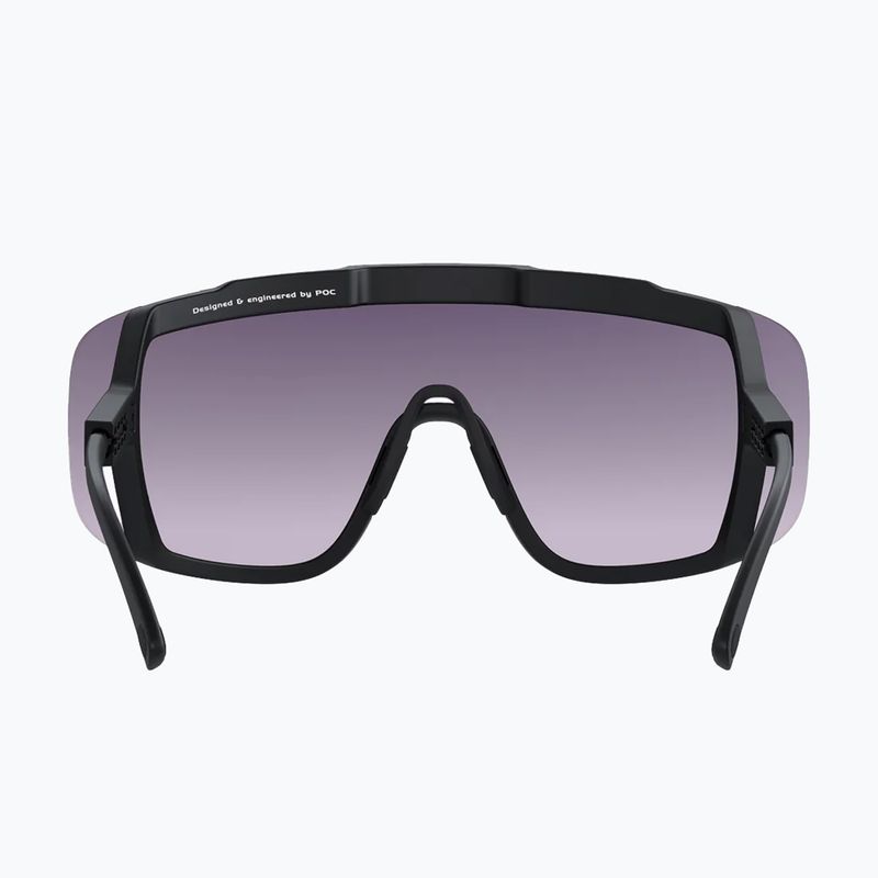 POC Devour WF Uranschwarz/Klarheit Straße/teilweise sonniges Gold Sonnenbrille 3