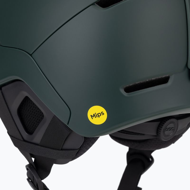 Skihelm POC Obex MIPS pargasite green matt 7