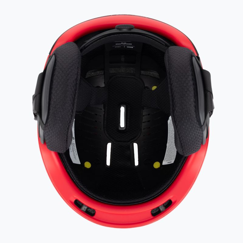 Skihelm POC Obex BC MIPS prismane red matt 5