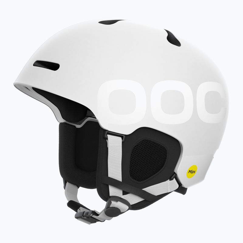 Skihelm POC Fornix BC Wasserstoff weiß matt