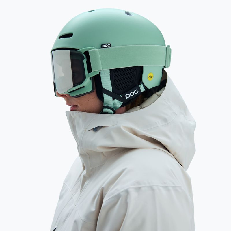 Skihelm POC Fornix MIPS gibbsite green matt 4