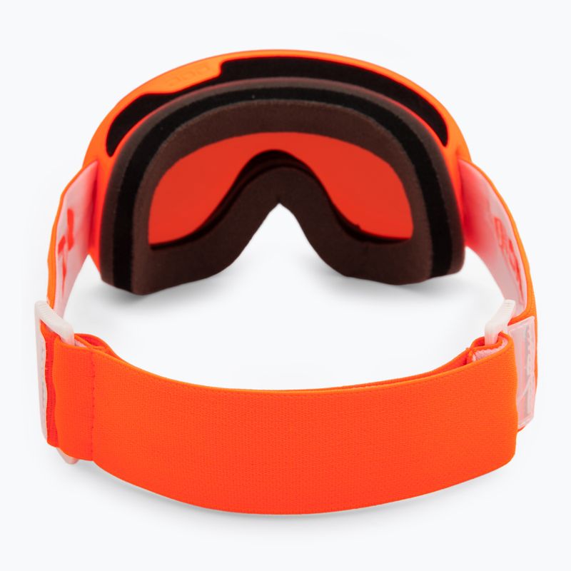 Kinder-Skibrille POC POCito Retina Jr S2 fluorescent orange/partly sunny light orange 3
