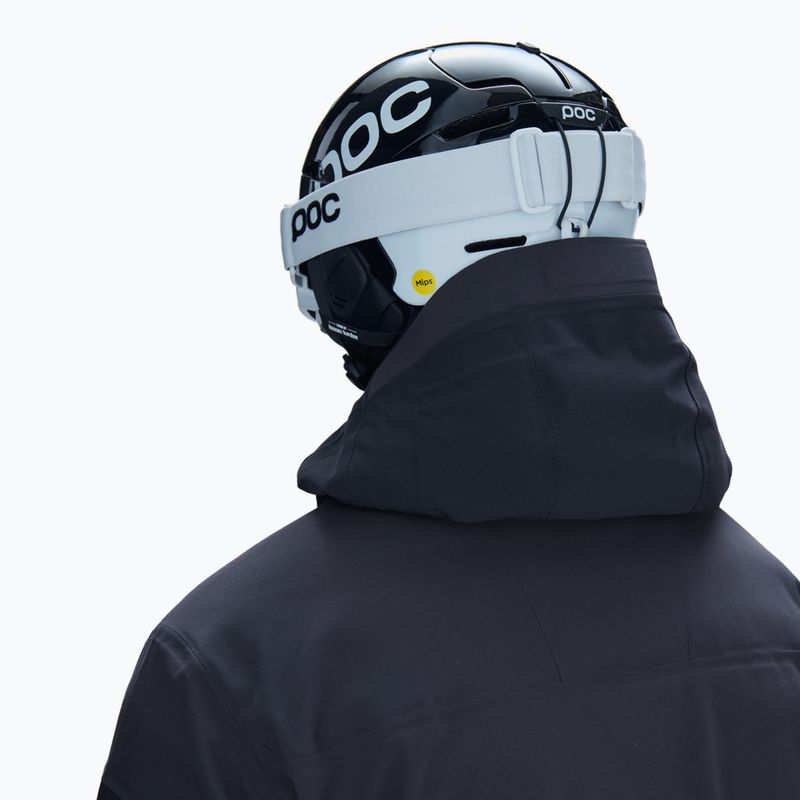 Skihelm mit Audiosystem POC Obex Connect uranium schwarz 11