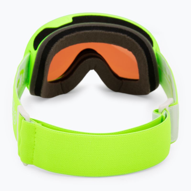 Kinder-Skibrille POC POCito Retina Jr S2 fluorescent yellow/green/partly sunny light orange 3
