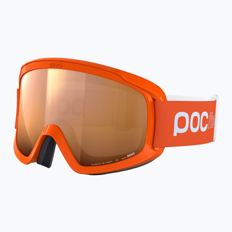 Skibrille Kinder POC POCito Opsin fluorescent orange/partly sunny light orange 4
