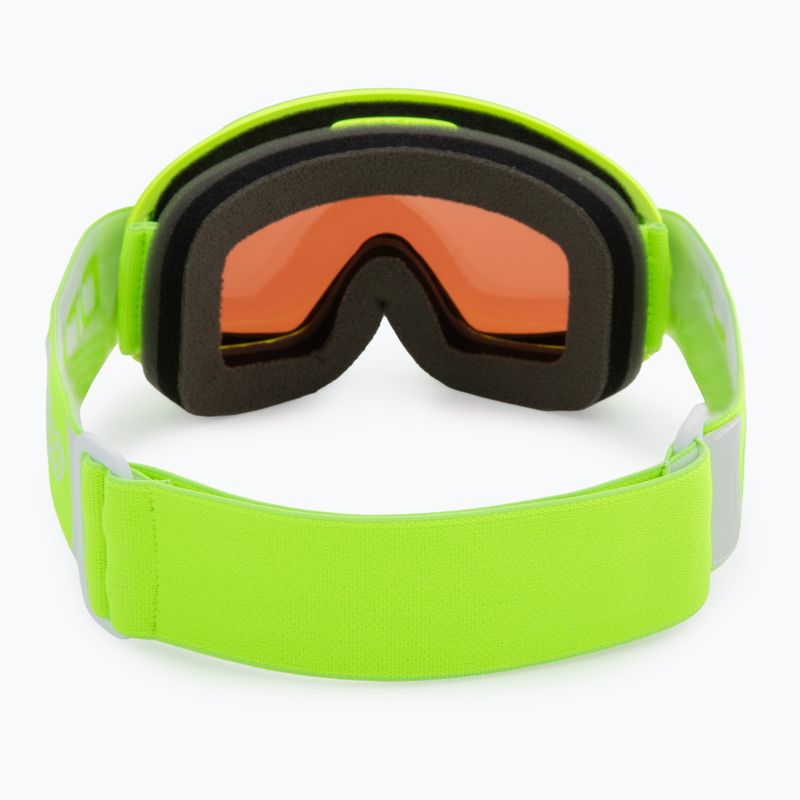 Skibrille Kinder POC POCito Opsin fluorescent yellow/green/partly sunny light orange 3