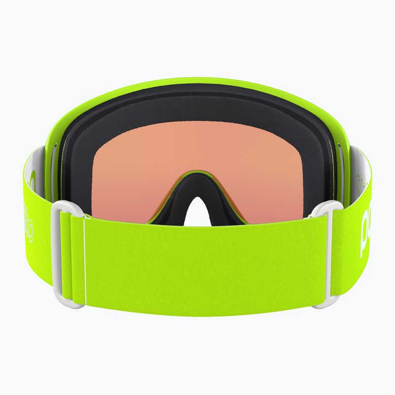 Skibrille Kinder POC POCito Opsin fluorescent yellow/green/partly sunny light orange 3
