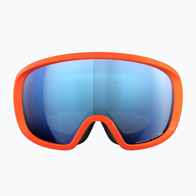 POC Fovea Skibrille zink orange/teilweise sonnig blau 2