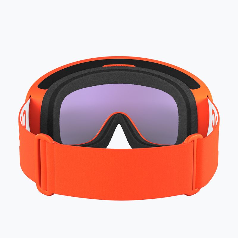 POC Fovea Skibrille zink orange/teilweise sonnig blau 4