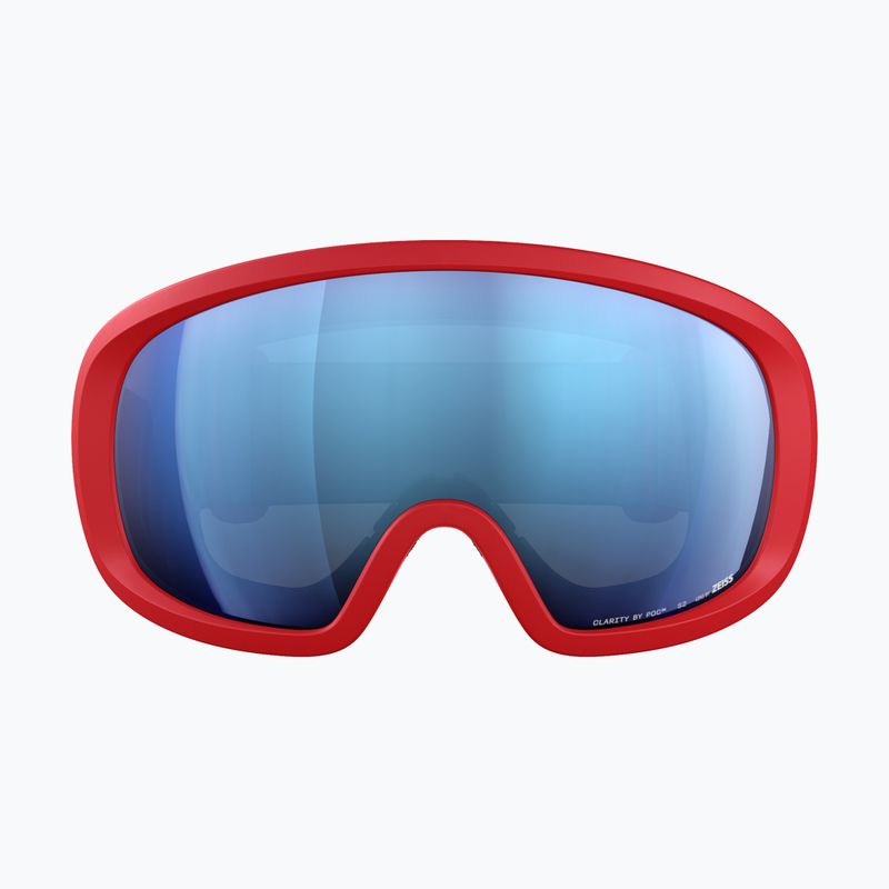 POC Fovea Mid prismane rot/teilweise sonnig blau Skibrille 2