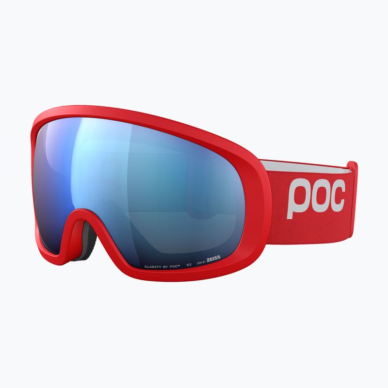 POC Fovea Mid prismane rot/teilweise sonnig blau Skibrille 3