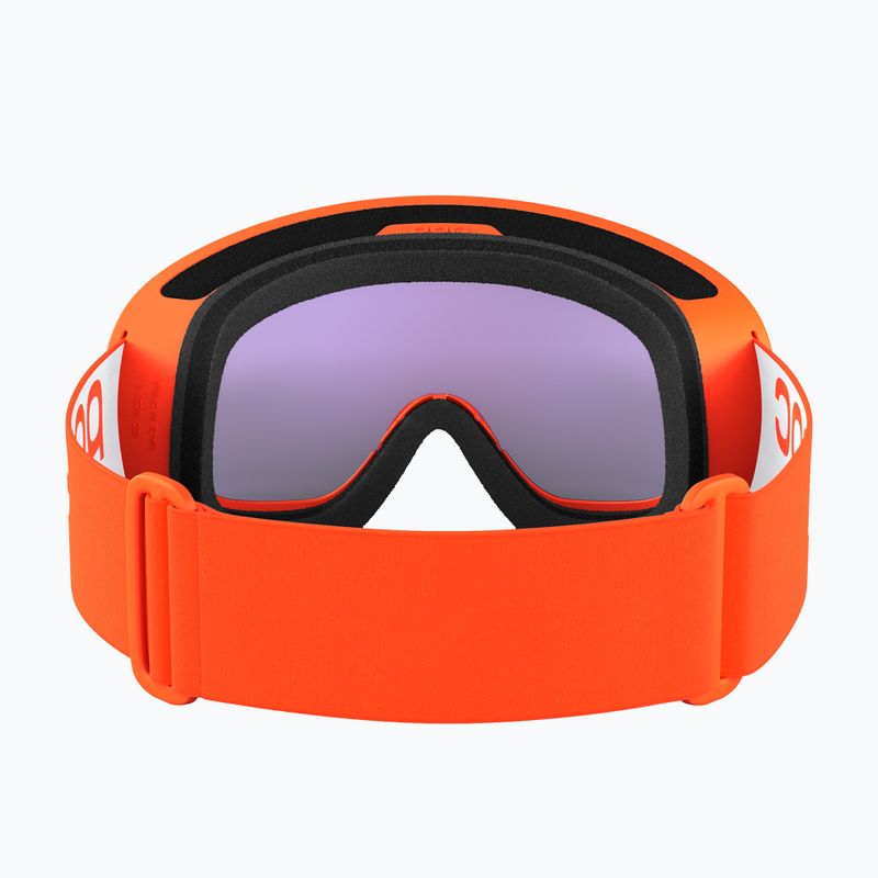 POC Fovea Mid Skibrille zink orange/teilweise sonnig blau 4