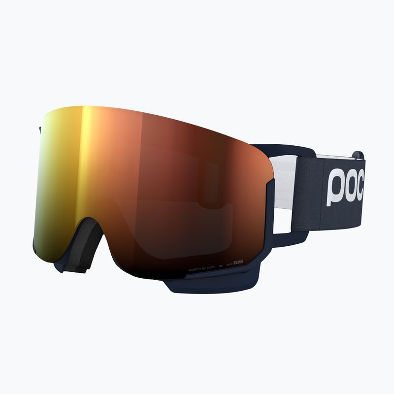 POC Nexal apatite navy/teilweise sonnig orange Skibrille 2