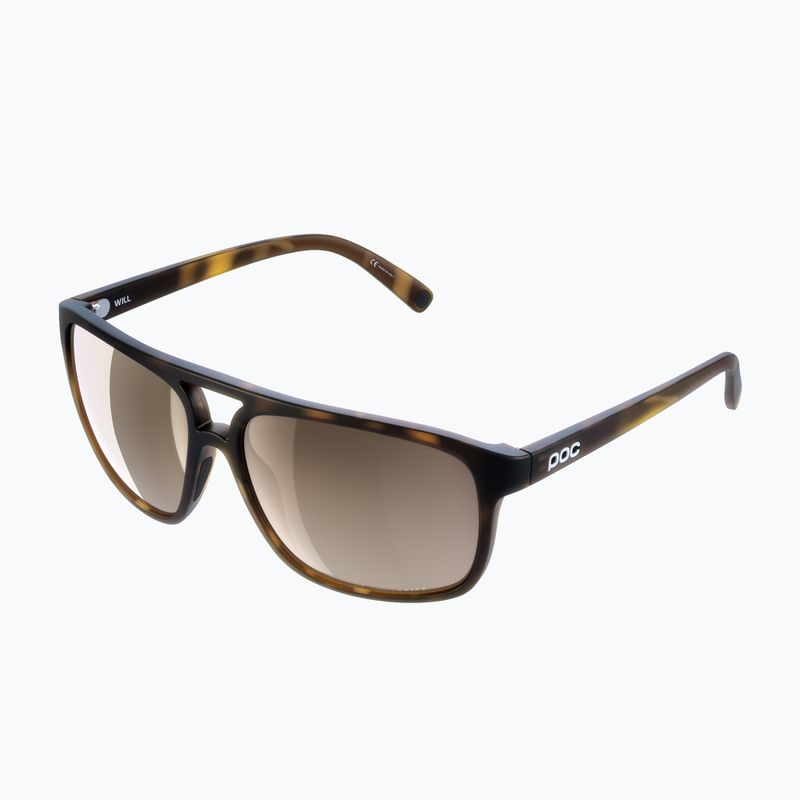 POC Will tortoise brown/clarity trail/partly sunny silver Sonnenbrille