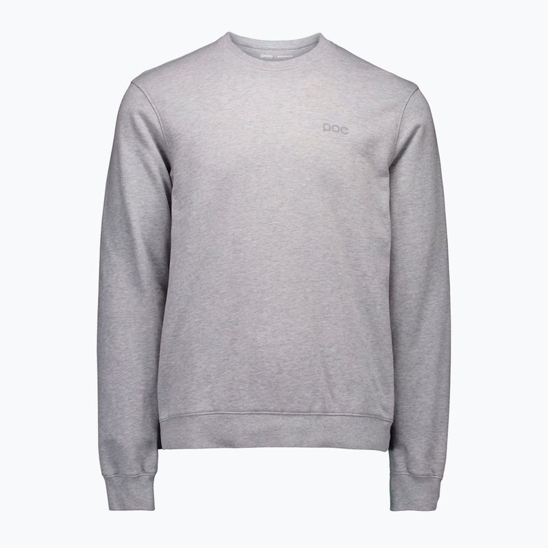 Sweatshirt Hoodie POC Crew grey/ melange