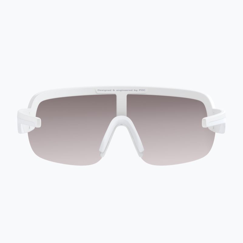 Sonnenbrille POC Aim hydrogen white/clarity road/sunny silver 8
