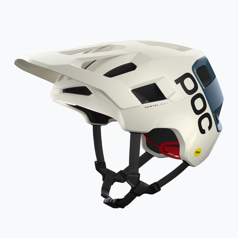 Fahrrad Helm POC Kortal Race MIPS selentine off-white/calcite blue matt 3