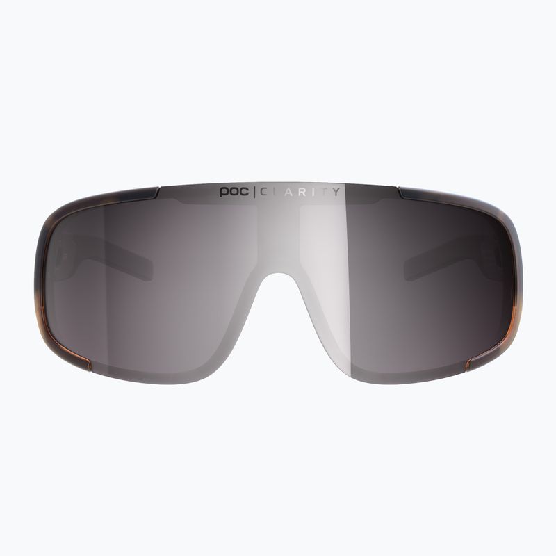 POC Aspire Schildpatt braun/Klarheit Straße/sonnig Silber Sonnenbrille 2