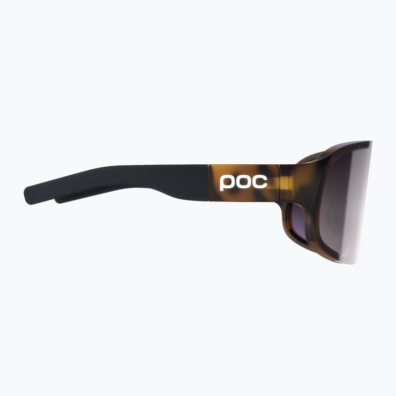 POC Aspire Schildpatt braun/Klarheit Straße/sonnig Silber Sonnenbrille 4