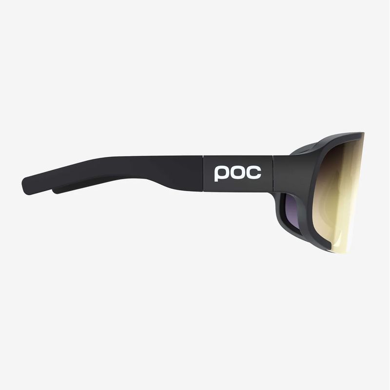 POC Aspire WF Uranschwarz/Klarheit Straße/teilweise Sonnengold Sonnenbrille 3