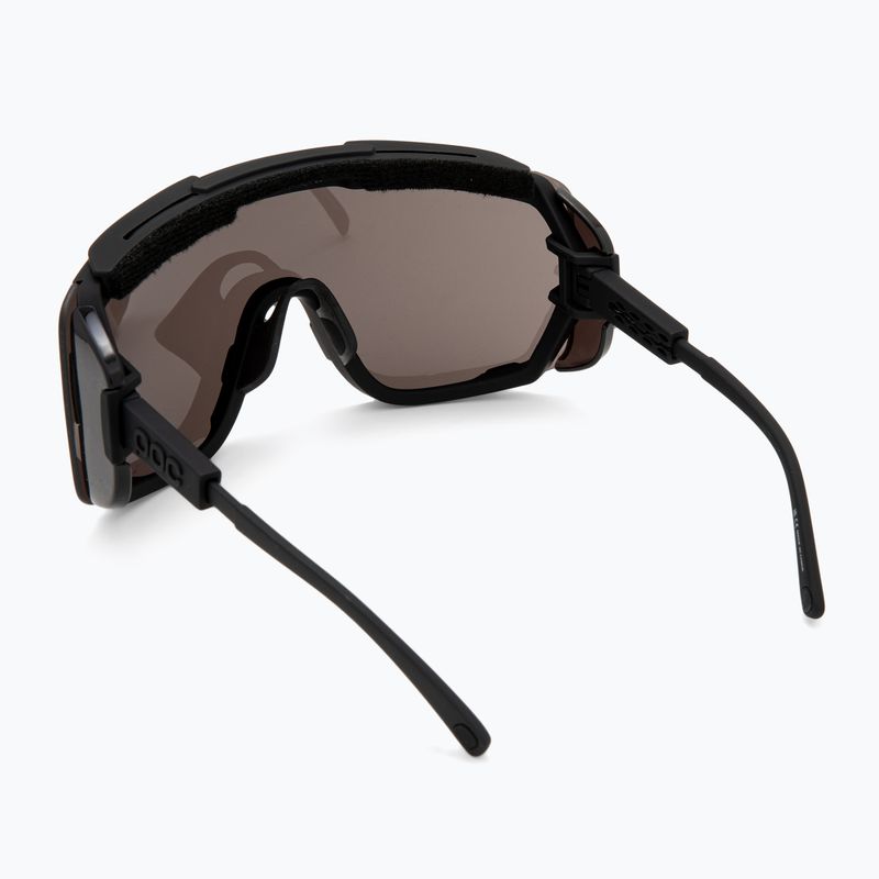 Sonnenbrille POC Devour Glacial uranium black/clarity universal/sunny grey 3