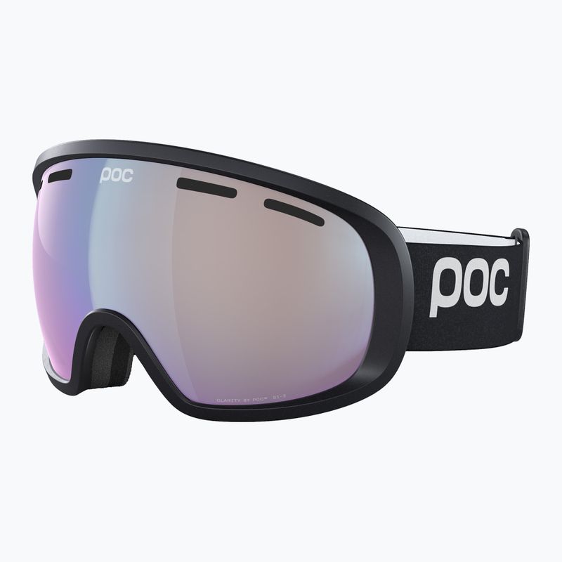 POC Fovea Mid Photochromic uranium black/photochromic/changeable sky blue Skibrille 4