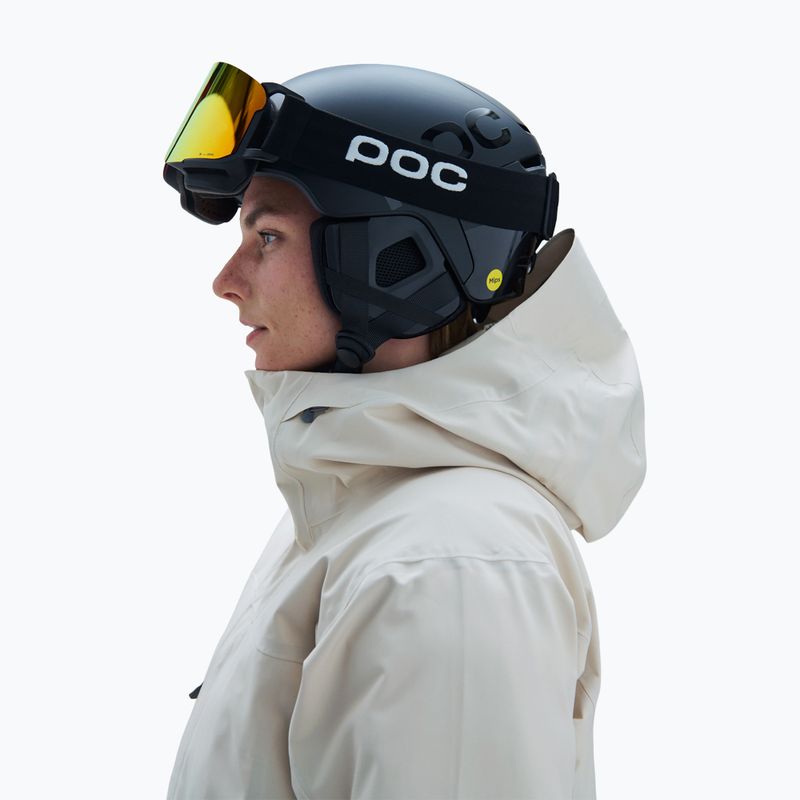 Skibrille POC Nexal uranium black/partly sunny orange 6