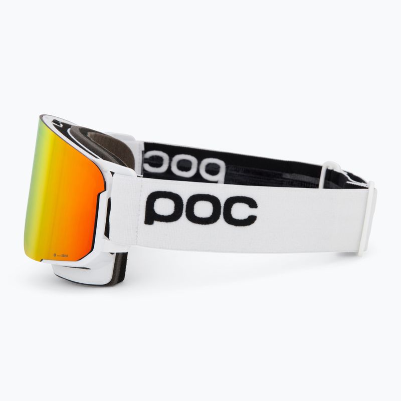 Skibrille POC Nexal hydrogen white/partly sunny orange 5