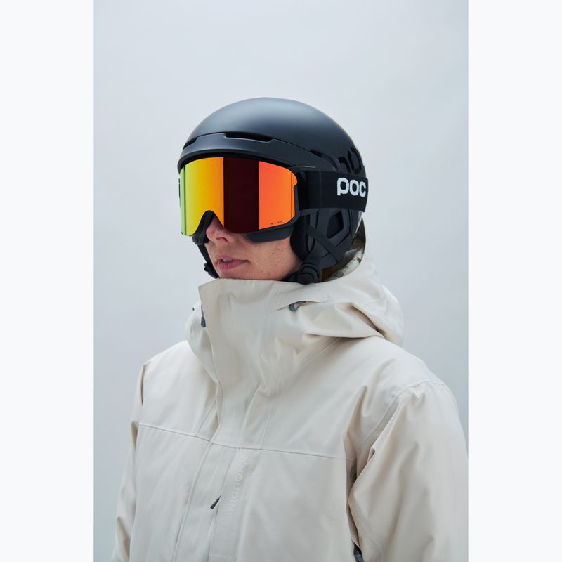 Skibrille POC Nexal Mid uranium black/partly sunny orange 5