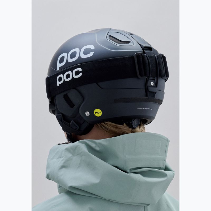 Skibrille POC Nexal Mid uranium black/partly sunny orange 7