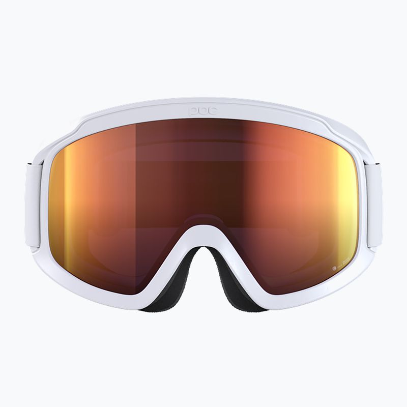 Skibrille POC Opsin hydrogen white/partly sunny orange 2