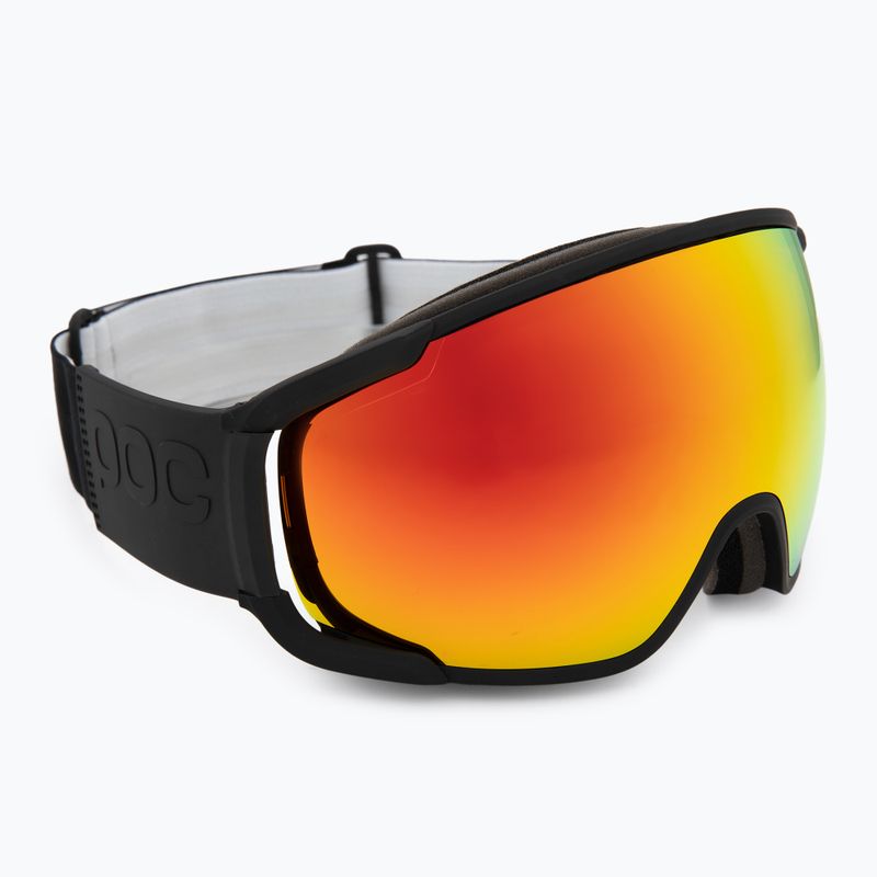 Skibrille POC Zonula uranium black/partly sunny orange