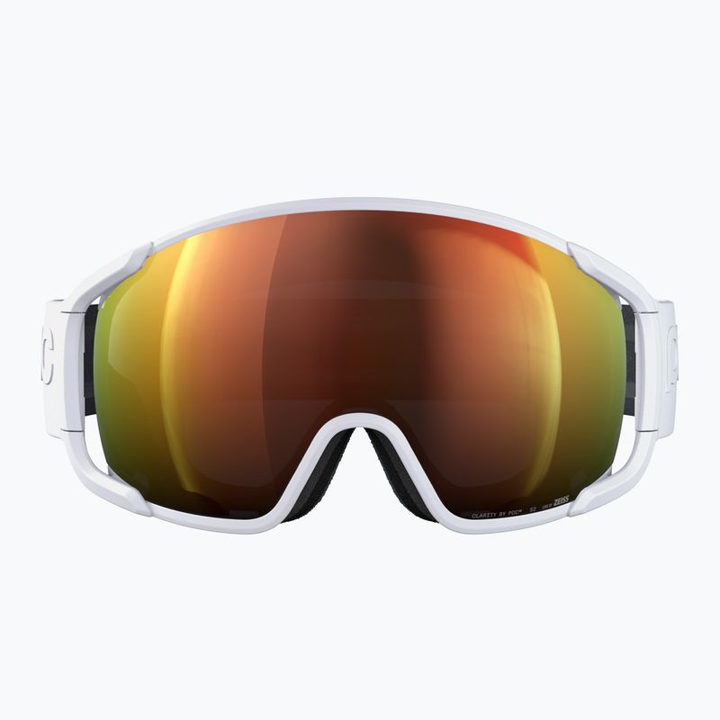 Skibrille POC Zonula hydrogen white/partly sunny orange 3