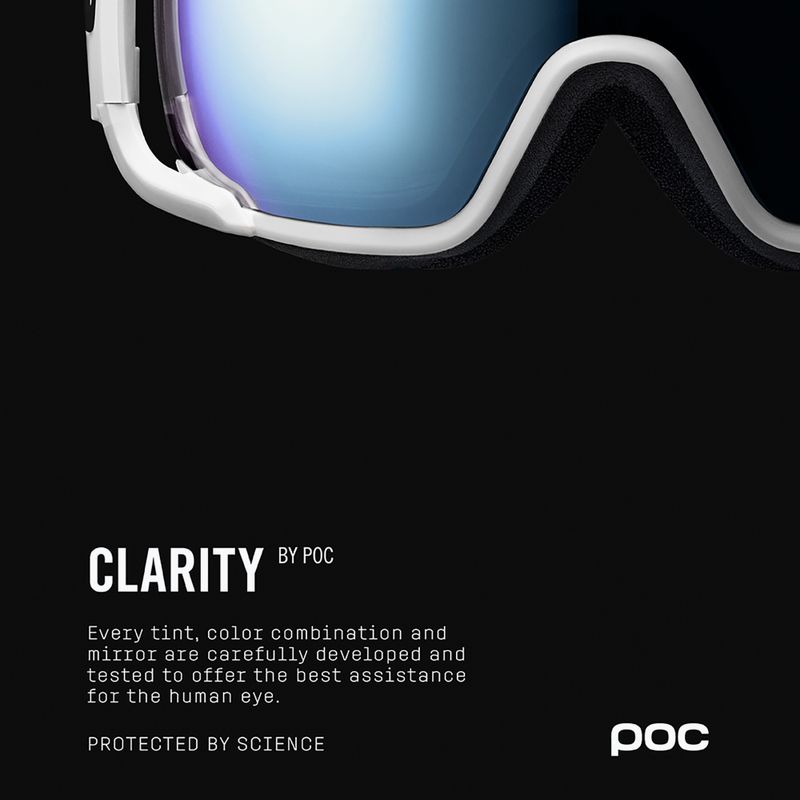 Skibrille POC Zonula hydrogen white/partly sunny blue 11
