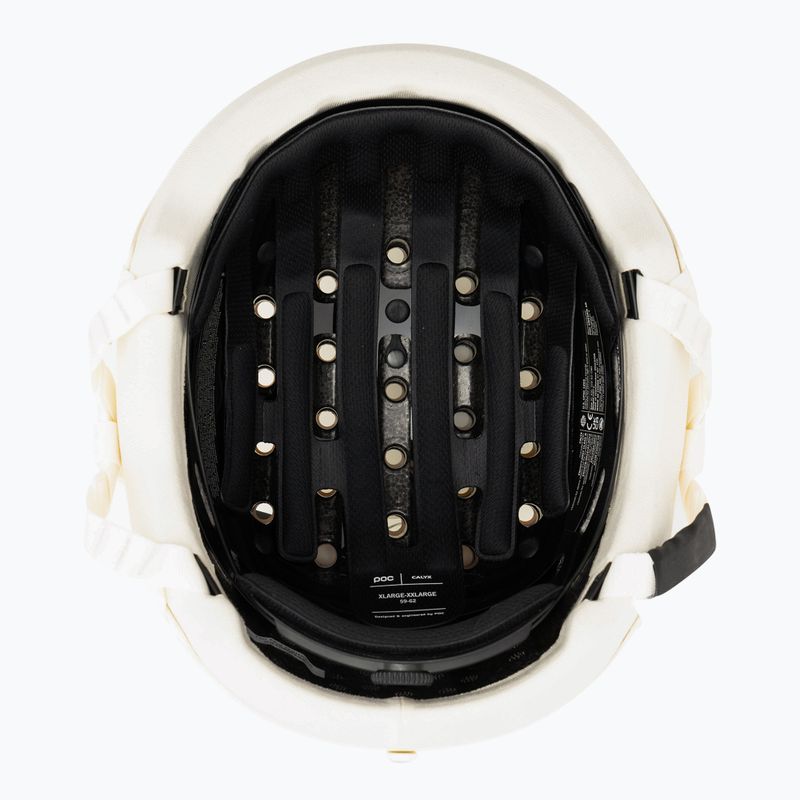 Skihelm POC Calyx selentine off-white matt 8