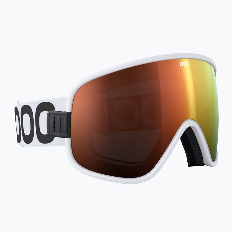Skibrille POC Vitrea hydrogen white/partly sunny orange