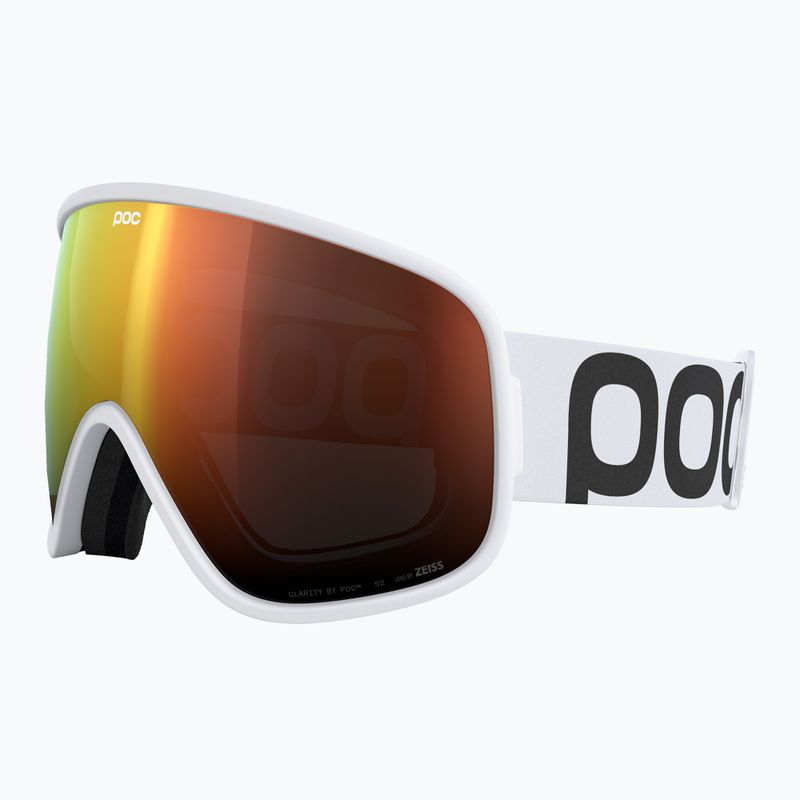 Skibrille POC Vitrea hydrogen white/partly sunny orange 4
