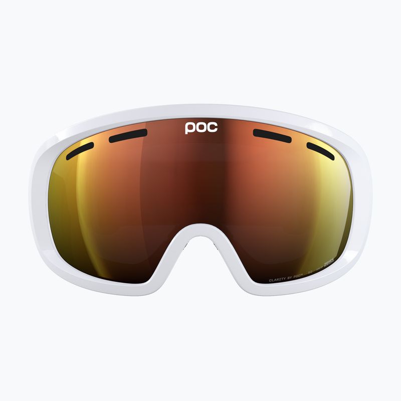 POC Fovea Mid hydrogen white/partly sunny orange Skibrille 2