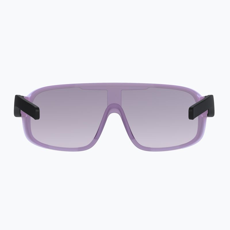 Fahrradbrille POC Aspire purple quartz translucent/clarity road silver 3