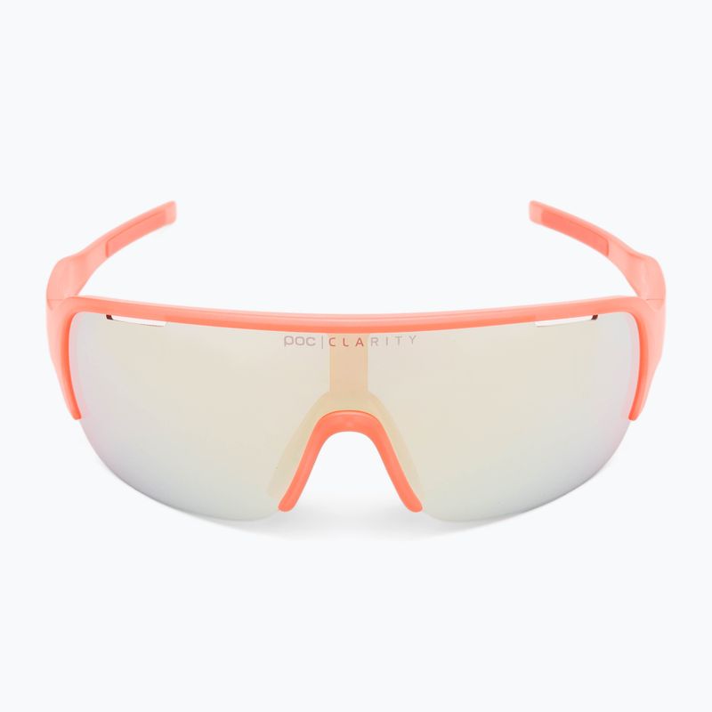 POC Do Half Blade fluoreszierende orange transluzente Fahrradbrille 3