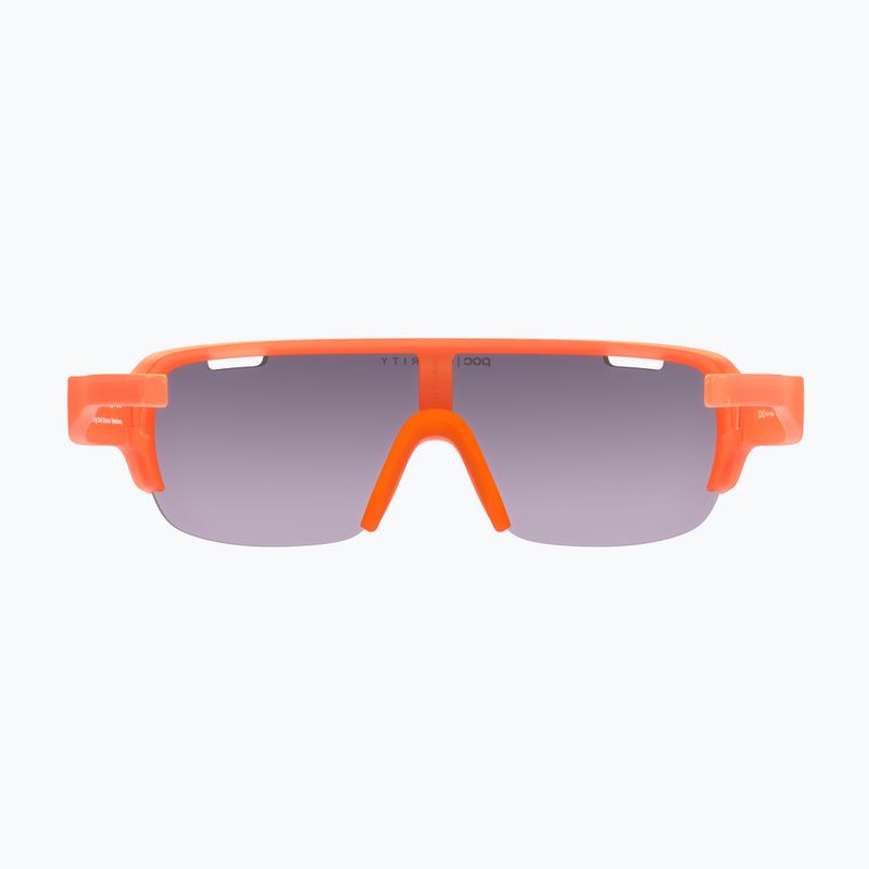 POC Do Half Blade fluoreszierende orange transluzente Fahrradbrille 7