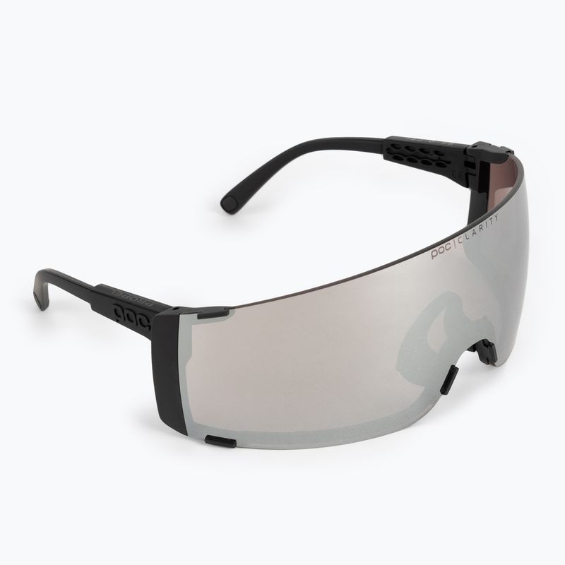Fahrradbrille POC Propel uranium black/clarity road silver 2