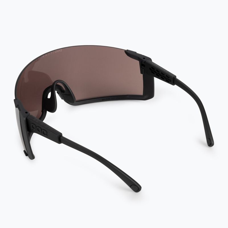 Fahrradbrille POC Propel uranium black/clarity road silver 3