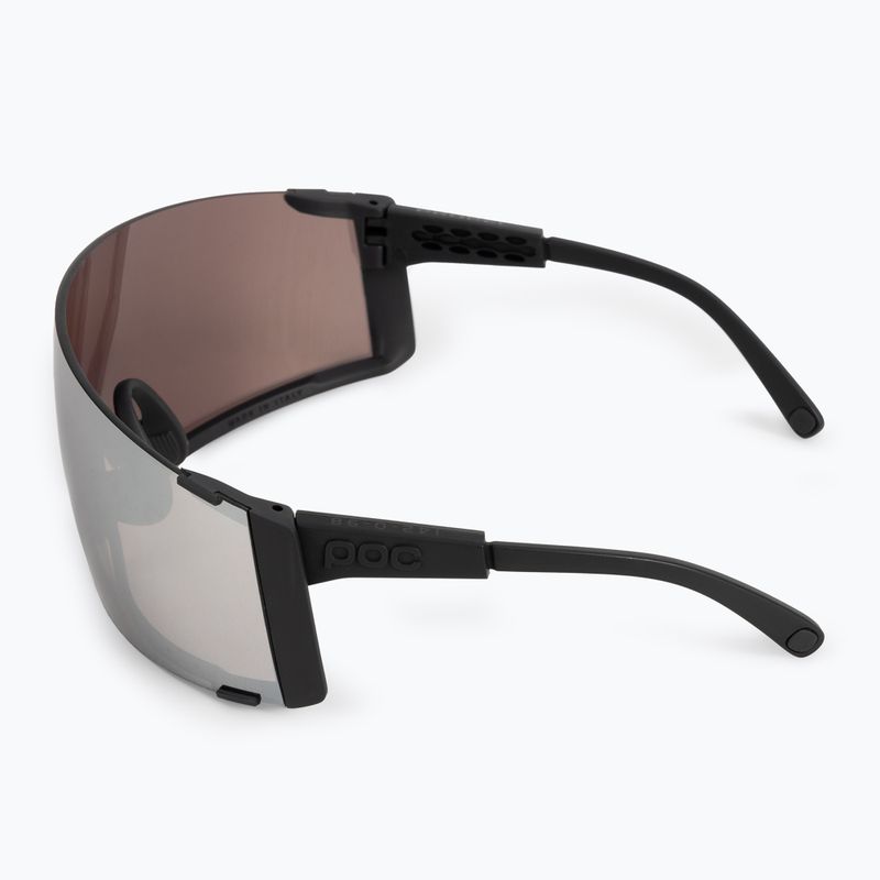 Fahrradbrille POC Propel uranium black/clarity road silver 5
