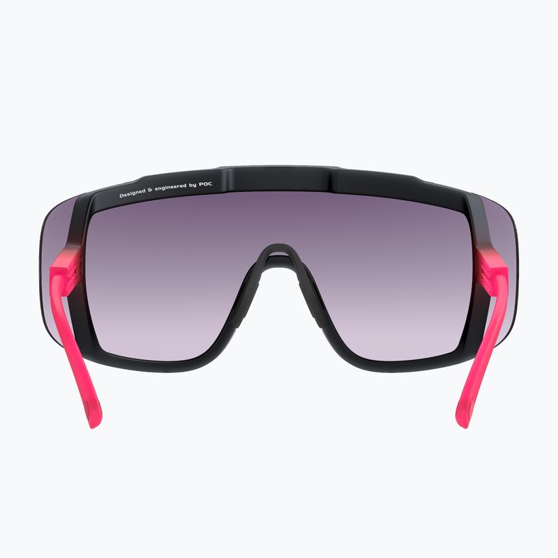 Fahrradbrille POC Devour fluo pink/uranium black translucent/clarity road gold 8